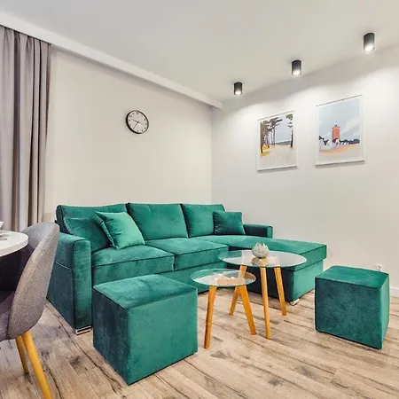 Apartament Z 2 Sypialniami Glamour 35 C -perlowa Przystan - Holiday City Apartment