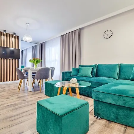 Apartment Apartament Z 2 Sypialniami Glamour 35 C -perlowa Przystan - Holiday City Kolobrzeg